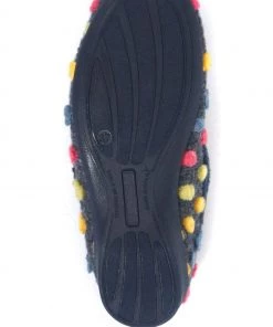 Pavers Blue Navy Multi Ladies Full Woolly Slippers -Pavers Sales Shop unnamed file 2836 scaled