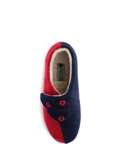 Pavers Red Ladies Touch Fastening Full Slippers With Permalose Sole -Pavers Sales Shop unnamed file 2919 scaled