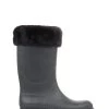 Pavers Ladies Black Wellington Boots