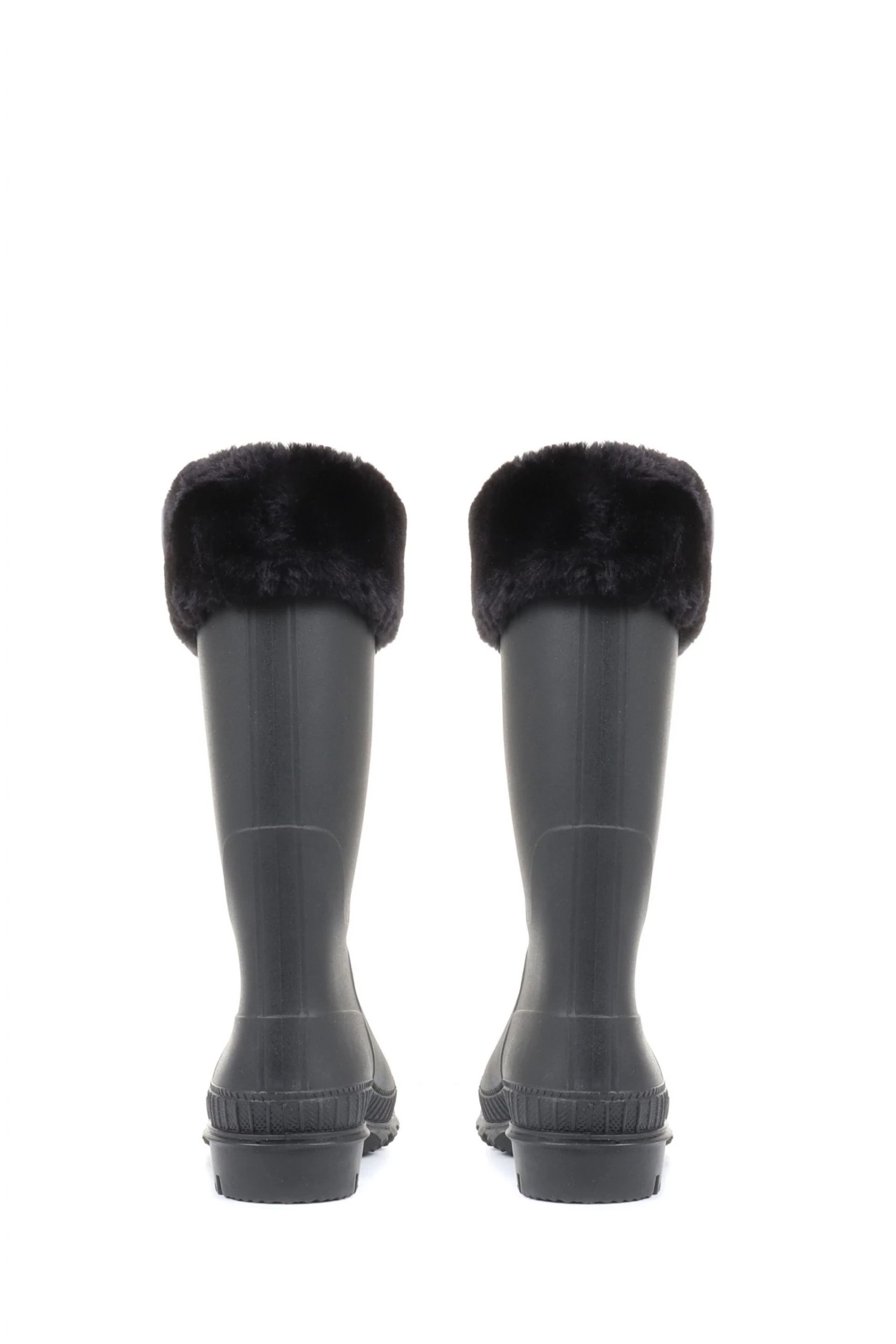 Pavers Ladies Black Wellington Boots 3 Pavers Ladies Black Wellington Boots - Image 3