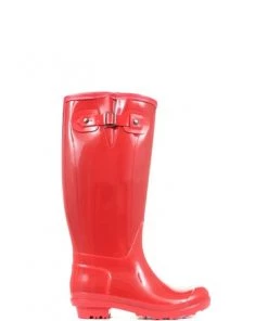 Pavers Ladies Red Patent Fleece Lined Wellies -Pavers Sales Shop unnamed file 2944