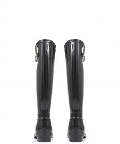 Pavers Ladies Black Patent Fleece Lined Wellies -Pavers Sales Shop unnamed file 2955 scaled