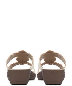 Pavers Ladies Gold Embellished Mule Sandals -Pavers Sales Shop unnamed file 2965 scaled