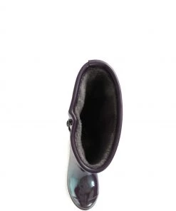 Pavers Ladies Burgundy Red Patent Fleece Lined Wellies -Pavers Sales Shop unnamed file 2972 scaled