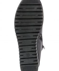 Pavers Ladies Black Wedge Leather Chelsea Boots -Pavers Sales Shop unnamed file 2979 scaled