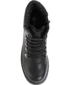 Pavers Ladies Black Lace-Up Ankle Boots -Pavers Sales Shop unnamed file 3 scaled