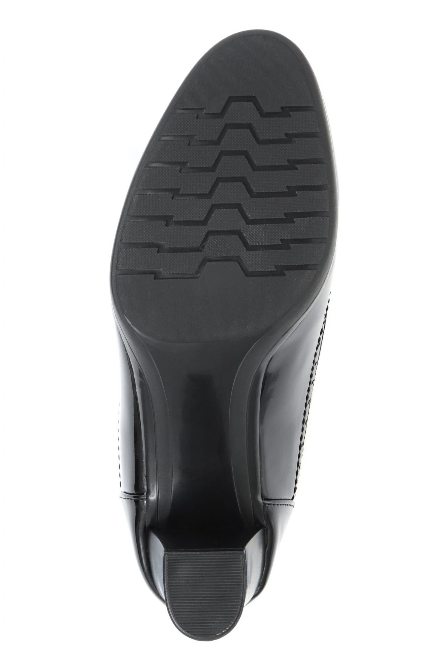 Pavers Ladies Black Lace-Up Heeled Ankle Boots 5 Pavers Ladies Black Lace-Up Heeled Ankle Boots - Image 5