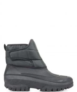 Pavers Green Wide Fit Snow Boots