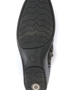 Pavers Black Ladies Dual Zip Leather Ankle Boots -Pavers Sales Shop unnamed file 34 scaled