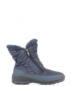 Pavers Ladies Blue Faux Fur Lined Weather Boots -Pavers Sales Shop unnamed file 345