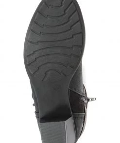 Pavers Ladies Black Heeled Mid-Calf Boots -Pavers Sales Shop unnamed file 379 scaled