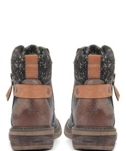 Pavers Ladies Black Knitted Cuff Ankle Boots 8 Pavers Ladies Black Knitted Cuff Ankle Boots -Pavers Sales Shop unnamed file 389 scaled