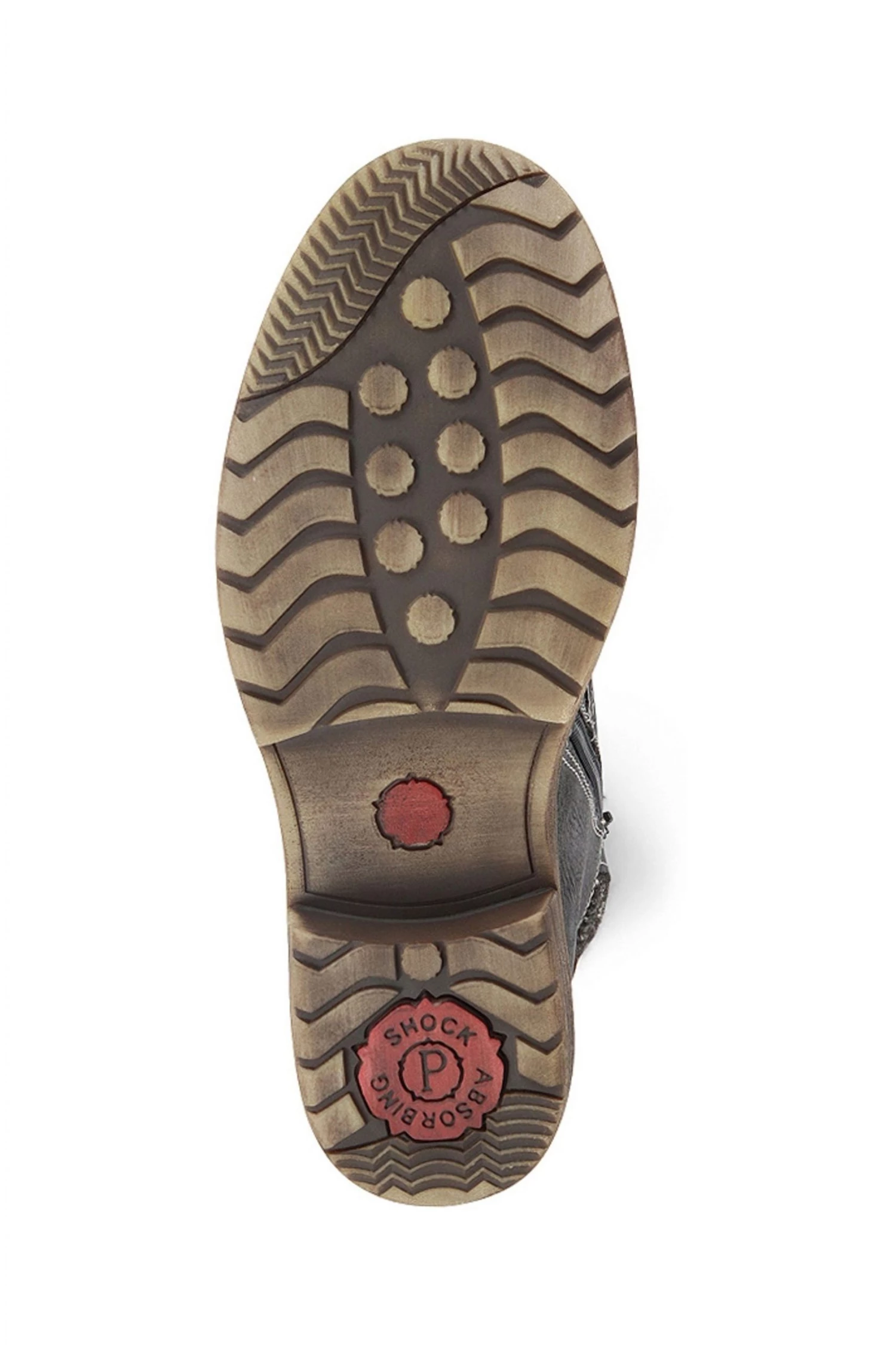 Pavers Ladies Black Knitted Cuff Ankle Boots 5 Pavers Ladies Black Knitted Cuff Ankle Boots - Image 5