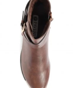 Pavers Ladies Brown Flat Ankle Boots 9 Pavers Ladies Brown Flat Ankle Boots -Pavers Sales Shop unnamed file 414 scaled