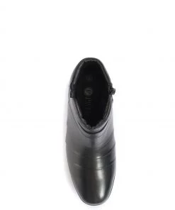 Pavers Black Leather Ladies Ankle Boots -Pavers Sales Shop unnamed file 45 scaled