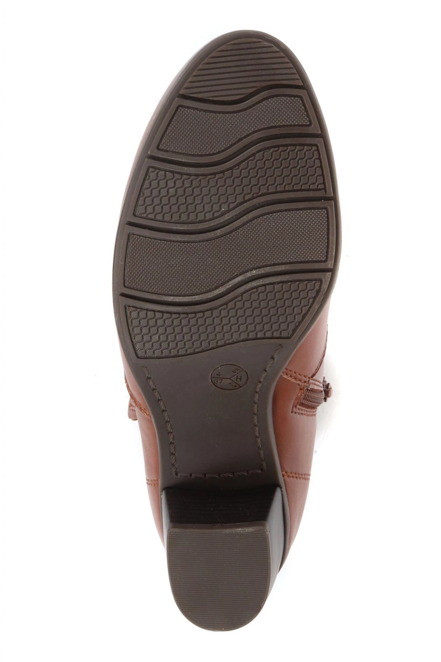 Pavers Ladies Brown Low Heel Ankle Boots 5 Pavers Ladies Brown Low Heel Ankle Boots - Image 5