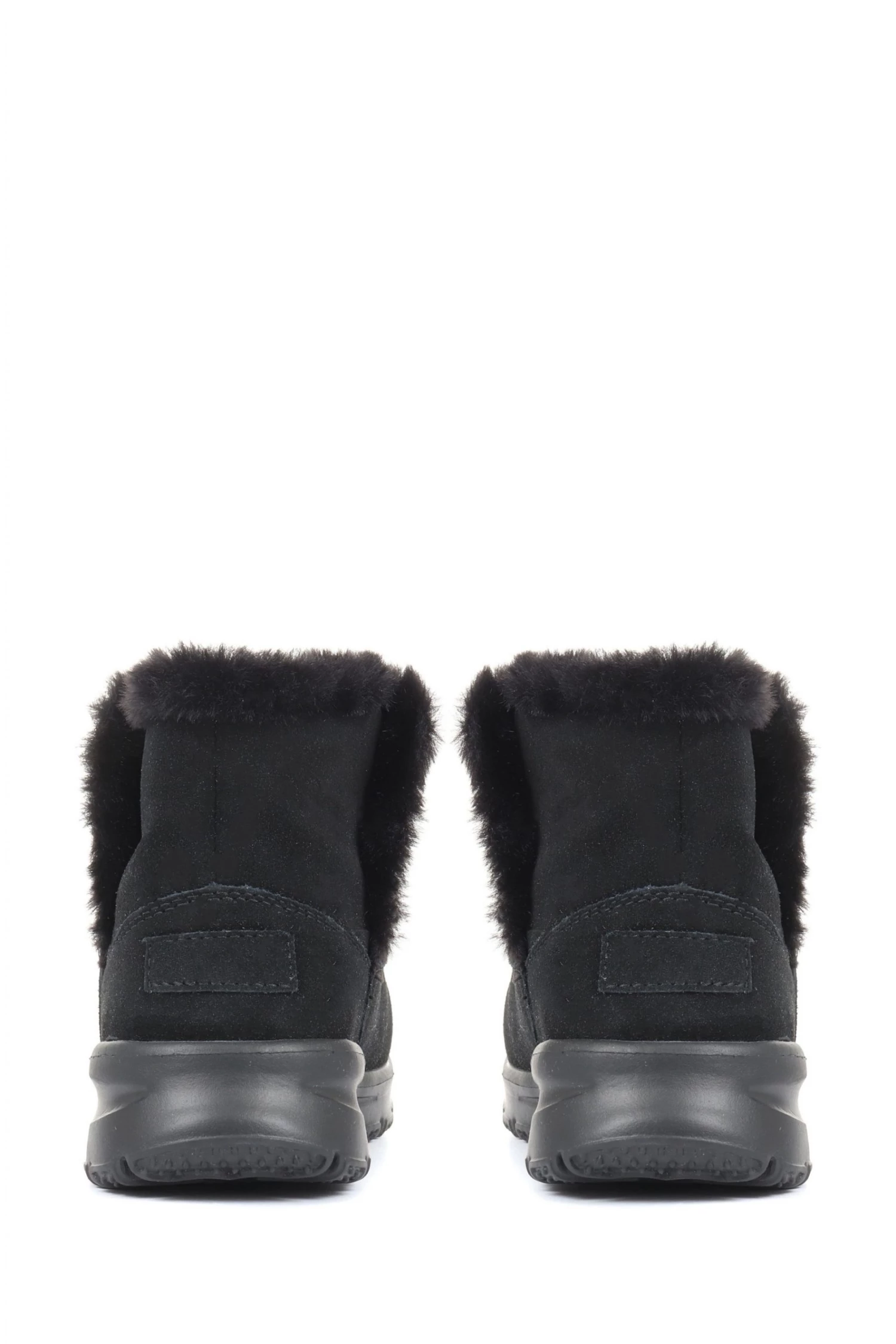 Pavers Black Suede Ankle Boots 3 Pavers Black Suede Ankle Boots - Image 3