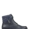Pavers Ladies Blue Ankle Boots