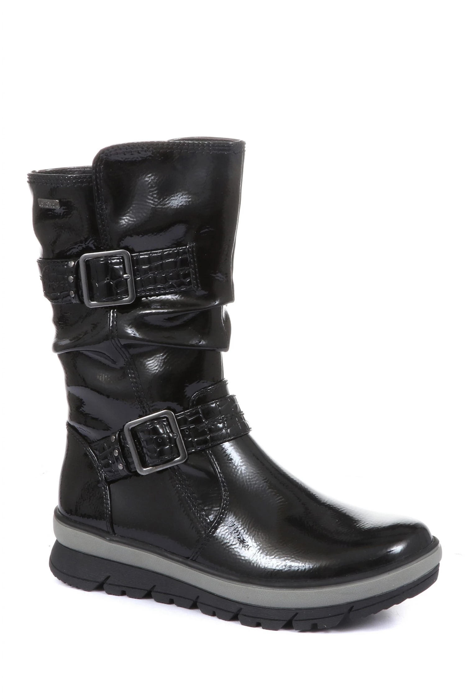 Pavers Ladies Black Boots 2 Pavers Ladies Black Boots - Image 2