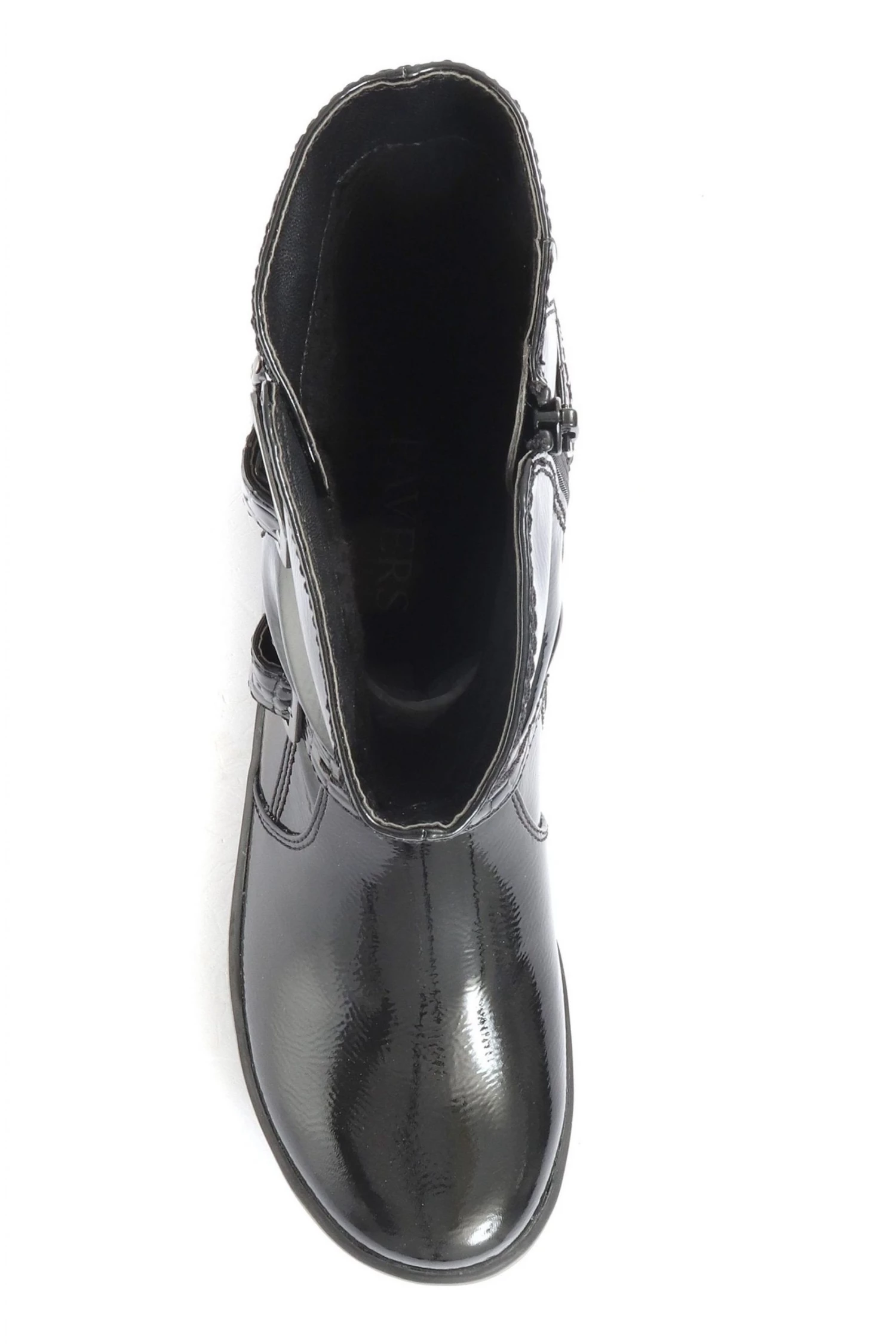 Pavers Ladies Black Boots 4 Pavers Ladies Black Boots - Image 4