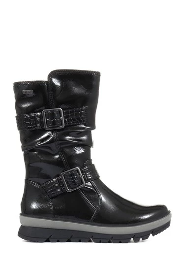 Pavers Ladies Black Boots 6 Pavers Ladies Black Boots - Image 6