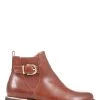 Pavers Ladies Brown Chelsea Boots