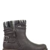 Pavers Ladies Grey Water-Resistant Ankle Boots
