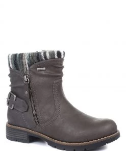 Pavers Ladies Grey Water-Resistant Ankle Boots -Pavers Sales Shop unnamed file 533 scaled