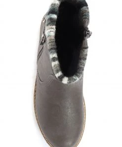 Pavers Ladies Grey Water-Resistant Ankle Boots -Pavers Sales Shop unnamed file 534 scaled