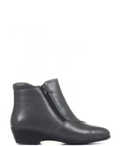 Pavers Grey Ladies Wide Fit Leather Ankle Boots -Pavers Sales Shop unnamed file 549