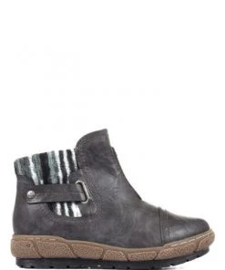 Pavers Ladies Grey Wide Fit Ankle Boots -Pavers Sales Shop unnamed file 59