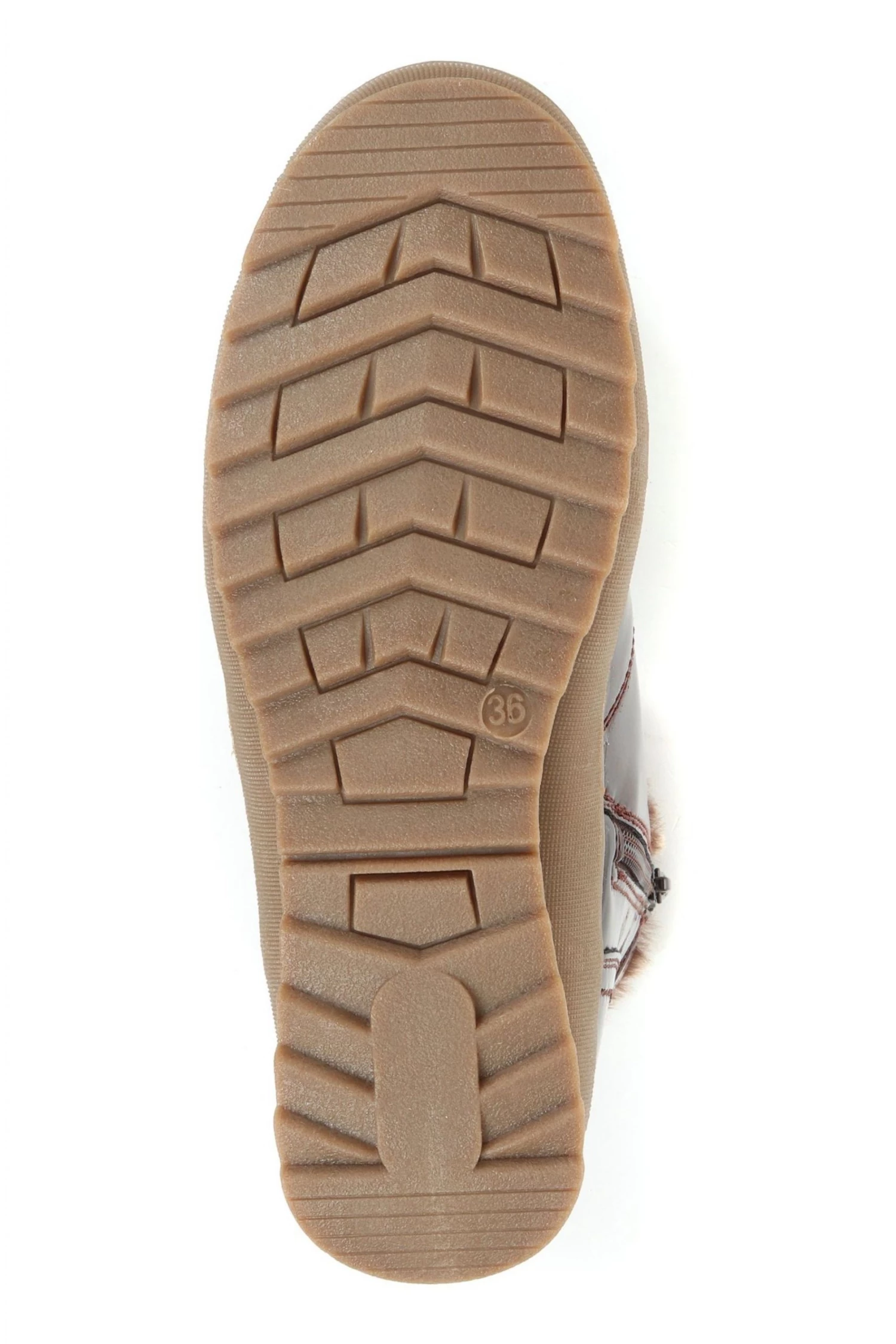 Pavers Red Ladies Patent Hiker Boots 4 Pavers Red Ladies Patent Hiker Boots - Image 4