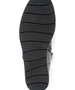 Pavers Black Ladies Faux Leather Lace Up Boots -Pavers Sales Shop unnamed file 606 scaled