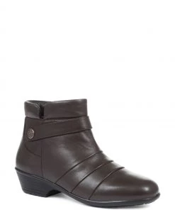 Pavers Brown Leather Ladies Ankle Boots -Pavers Sales Shop unnamed file 622 scaled