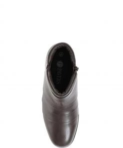 Pavers Brown Leather Ladies Ankle Boots -Pavers Sales Shop unnamed file 624 scaled
