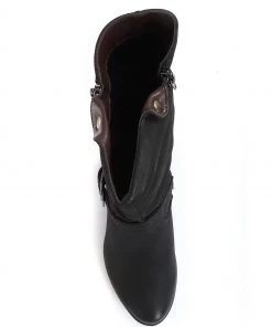 Pavers Black Ladies Lightweight Calf Boots With Buckle -Pavers Sales Shop unnamed file 630 scaled