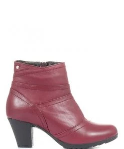 Pavers Ladies Red Leather Ankle Boots 11 Pavers Ladies Red Leather Ankle Boots -Pavers Sales Shop unnamed file 650