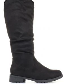 Pavers Ladies Black Knee High Slouch Boots -Pavers Sales Shop unnamed file 662