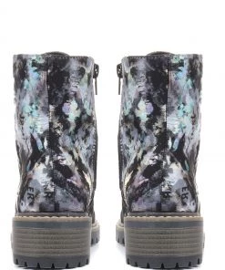 Pavers Ladies Metallic Lace Up Ankle Boots -Pavers Sales Shop unnamed file 689 scaled