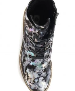 Pavers Ladies Metallic Lace Up Ankle Boots -Pavers Sales Shop unnamed file 690 scaled