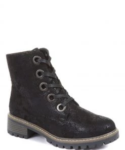 Pavers Ladies Metallic Black Lace Up Ankle Boots 7 Pavers Ladies Metallic Black Lace Up Ankle Boots -Pavers Sales Shop unnamed file 694 scaled