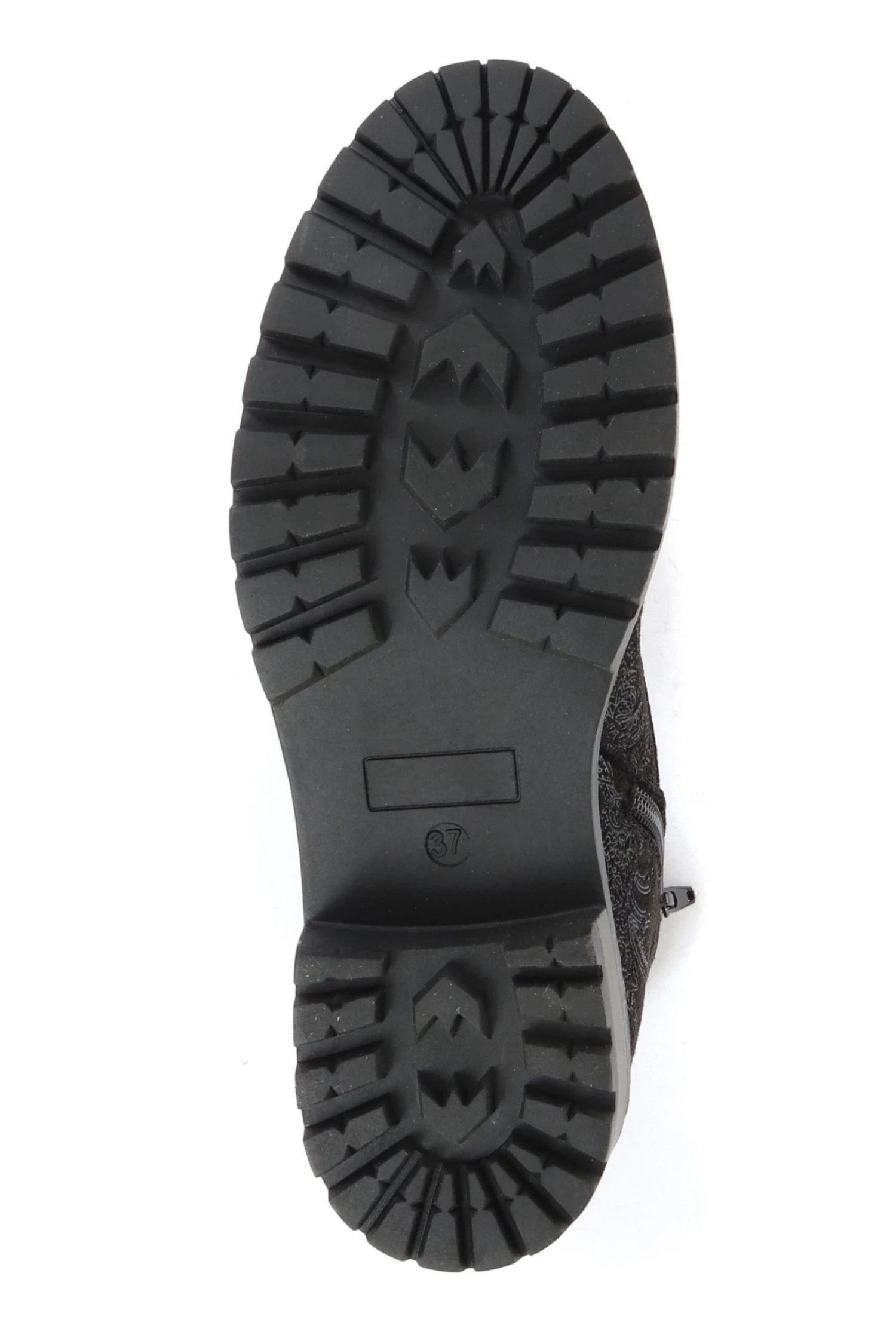 Pavers Ladies Metallic Black Lace Up Ankle Boots 5 Pavers Ladies Metallic Black Lace Up Ankle Boots - Image 5