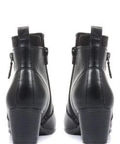 Pavers Ladies Black Low Heel Ankle Boots -Pavers Sales Shop unnamed file 707 scaled