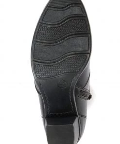 Pavers Ladies Black Low Heel Ankle Boots -Pavers Sales Shop unnamed file 709 scaled