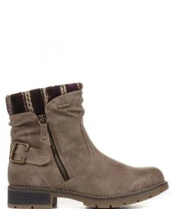 Pavers Natural Taupe Ladies Water Resistant Ankle Boots -Pavers Sales Shop unnamed file 71