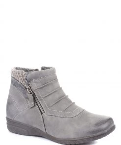 Pavers Ladies Grey Ruched Ankle Boots 7 Pavers Ladies Grey Ruched Ankle Boots -Pavers Sales Shop unnamed file 724 scaled