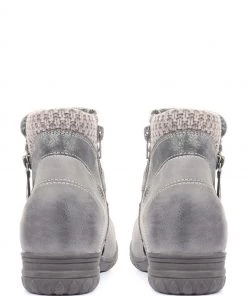 Pavers Ladies Grey Ruched Ankle Boots 8 Pavers Ladies Grey Ruched Ankle Boots -Pavers Sales Shop unnamed file 725 scaled
