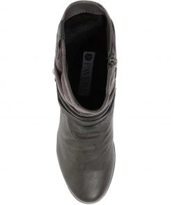 Pavers Ladies Grey Heeled Mid Calf Boots -Pavers Sales Shop unnamed file 738 scaled