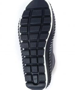 Pavers Blue Ladies Leather Lace-Up Trainers -Pavers Sales Shop unnamed file 787 scaled