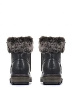 Pavers Black Ladies Lace-Up Ankle Boots -Pavers Sales Shop unnamed file 8 scaled